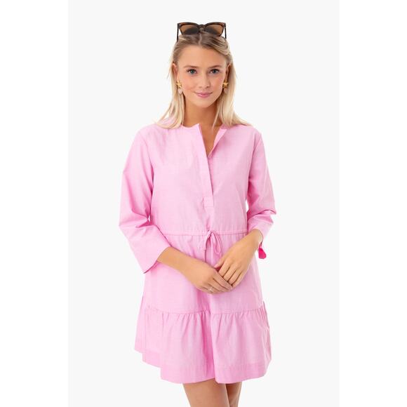 Tuckernuck Dresses & Skirts - Tuckernuck Pomander Place Lucy Pink Mini Dress Size Small